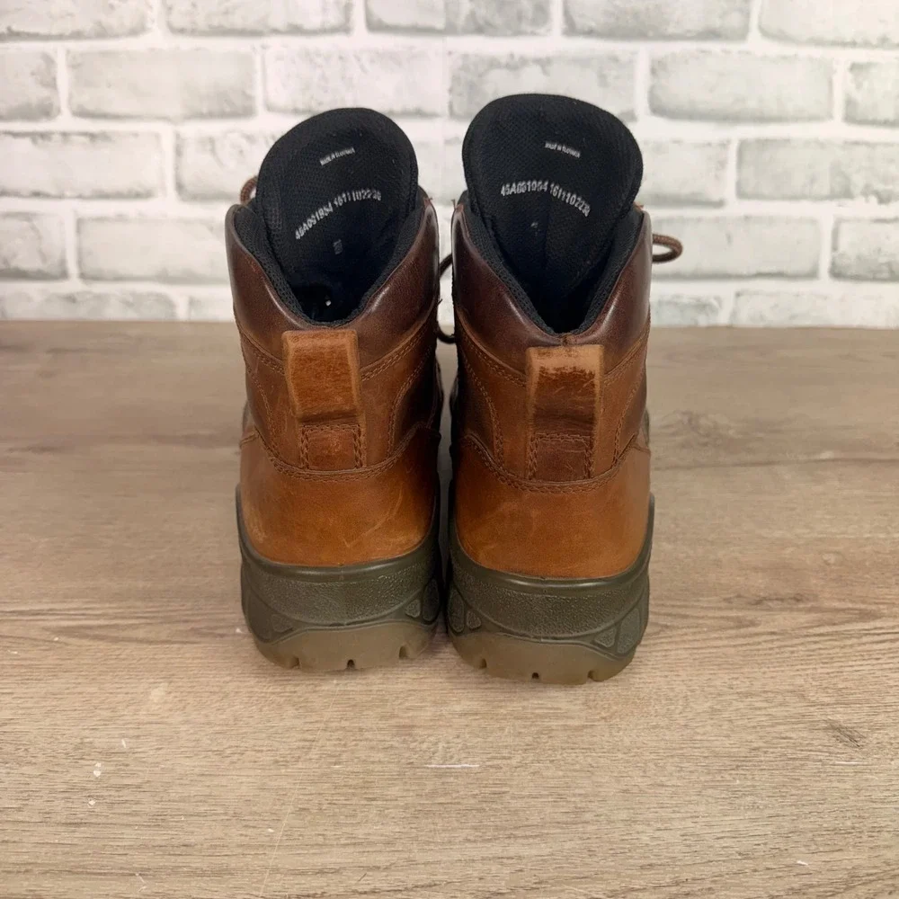 ECCO Track 25 Gore-Tex Hiking Boots Waterproof Brown Mens 45